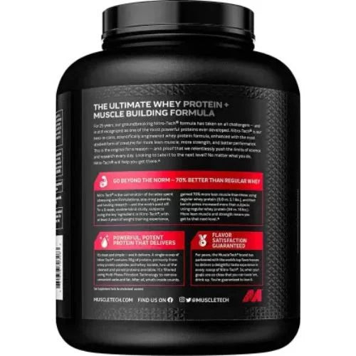 Muscle Tech Nitro Tech Whey